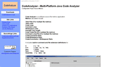 Desktop Screenshot of codeanalyzer.teel.ws